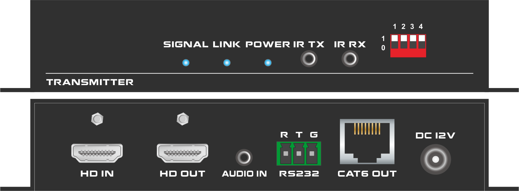 HDBaseT网线传输器